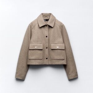 Zara Cropped Jacket